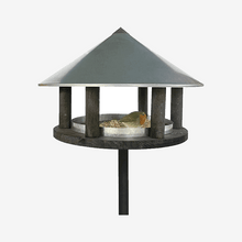 Load image into Gallery viewer, Natura Bird Feeder With Stand Black