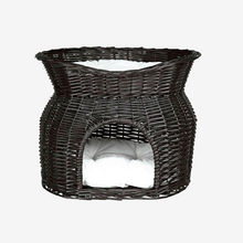 Load image into Gallery viewer, Wicker Cave With Bed