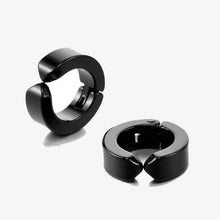 Laden Sie das Bild in den Galerie-Viewer.1 Pair Men's Stainless Steel Non-Piercing Earring Clip