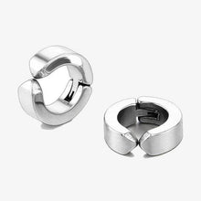 Laden Sie das Bild in den Galerie-Viewer.1 Pair Men's Stainless Steel Non-Piercing Earring Clip