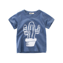 Carica l'immagine nel visualizzatore di Gallery, Boys T Shirt Kids Children Tops Cotton Clothing Short