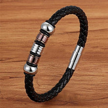 Laden Sie das Bild in den Galerie-Viewer.Magnetic Black Men Bracelet