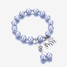 Load image into Gallery viewer, Heart Pearl Bracelets Bangles For Women