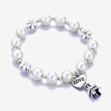 Load image into Gallery viewer, Heart Pearl Bracelets Bangles For Women