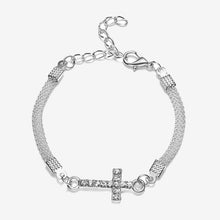 Carica l'immagine nel visualizzatore di Gallery, Crystals Rhinestone Infinity Bracelet Jewelry