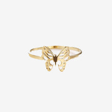 Load image into Gallery viewer, Cutout Exquisite Butterfly Ring Gold and Silver Color