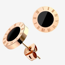 Load image into Gallery viewer, Vintage Roman Numerals Small Earring