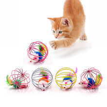 Charger l'image dans la galerie, Cat Interactive Small Bell Mouse Cage Toys