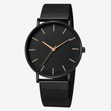Load image into Gallery viewer, Ultra-thin Stainless Steel Quartz Wrist Watch Male