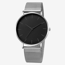 Load image into Gallery viewer, Ultra-thin Stainless Steel Quartz Wrist Watch Male
