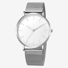 Load image into Gallery viewer, Ultra-thin Stainless Steel Quartz Wrist Watch Male