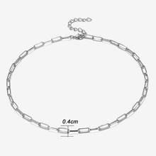 Load image into Gallery viewer, Stainless Steel Square Link Chain Necklaces