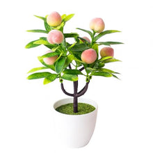 Carica l'immagine nel visualizzatore di Gallery, Small Tree Pot Plants Fake Flowers Potted