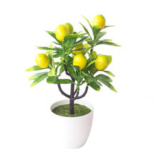 Carica l'immagine nel visualizzatore di Gallery, Small Tree Pot Plants Fake Flowers Potted