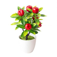 Carica l'immagine nel visualizzatore di Gallery, Small Tree Pot Plants Fake Flowers Potted