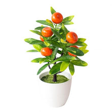 Carica l'immagine nel visualizzatore di Gallery, Small Tree Pot Plants Fake Flowers Potted