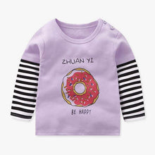 Load image into Gallery viewer, T Shirts Children Tees Boy Girl Long Sleeve T Shirts Kids Tops Brand