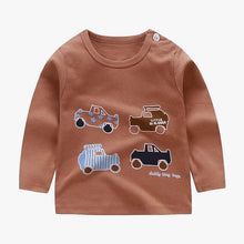 Load image into Gallery viewer, T Shirts Children Tees Boy Girl Long Sleeve T Shirts Kids Tops Brand