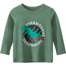 Laden Sie das Bild in den Galerie-Viewer.Long Sleeve T Shirt For 2-8Years Old Cotton Children Kids
