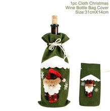 Carica l'immagine nel visualizzatore di Gallery, Christmas Wine Bottle Cover