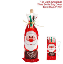 Carica l'immagine nel visualizzatore di Gallery, Christmas Wine Bottle Cover
