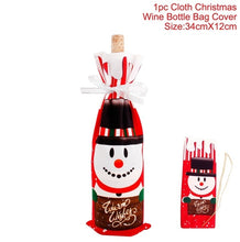 Carica l'immagine nel visualizzatore di Gallery, Christmas Wine Bottle Cover