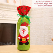 Carica l'immagine nel visualizzatore di Gallery, Christmas Wine Bottle Cover