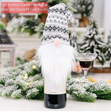 Carica l'immagine nel visualizzatore di Gallery, Christmas Wine Bottle Cover
