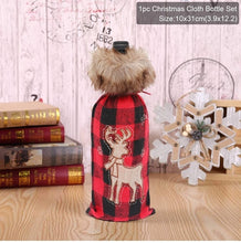 Carica l'immagine nel visualizzatore di Gallery, Christmas Wine Bottle Cover