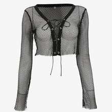 Charger l'image dans la galerie, Female Fashion Casual Goth Chic Short Tops