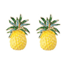 Load image into Gallery viewer, crystal earrings party jewelry accessories cute pearl statement