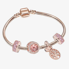 Charger l'image dans la galerie, Heart-shaped Pendant Charm Bracelet