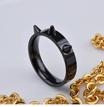Load image into Gallery viewer, ring punk style men's and women's thorn jewelry Joyas