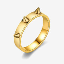 Load image into Gallery viewer, ring punk style men's and women's thorn jewelry Joyas