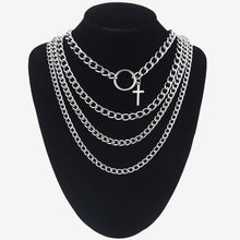 Laden Sie das Bild in den Galerie-Viewer.Layered Chain Necklace