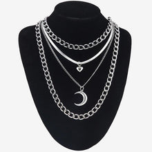 Laden Sie das Bild in den Galerie-Viewer.Layered Chain Necklace