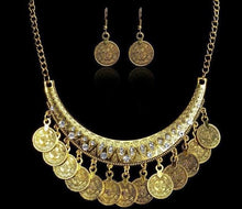 Charger l'image dans la galerie, Pendant Tribal Charms Indian Statement Tassel  Necklace