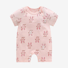 Charger l'image dans la galerie, Infant jumpsuit summer romper animal print girl boy cotton suit