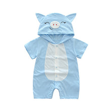 Charger l'image dans la galerie, Infant jumpsuit summer romper animal print girl boy cotton suit