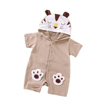 Charger l'image dans la galerie, Infant jumpsuit summer romper animal print girl boy cotton suit