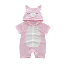 Charger l'image dans la galerie, Infant jumpsuit summer romper animal print girl boy cotton suit