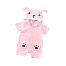 Charger l'image dans la galerie, Infant jumpsuit summer romper animal print girl boy cotton suit