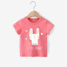 Charger l'image dans la galerie, Baby girls t-shirt Summer Clothes Casual Cartoon cotton tops