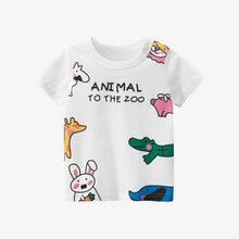 Load image into Gallery viewer, Cartoon Short Sleeve T-Shirts for Girls Clothes Shirt