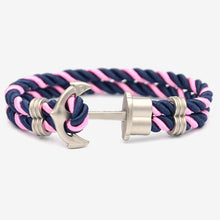 Load image into Gallery viewer, Anchor Bracelet Made of Nylon and Brass