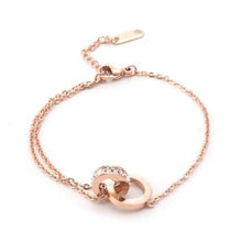 Laden Sie das Bild in den Galerie-Viewer.roman numeral bracelets for women best friend