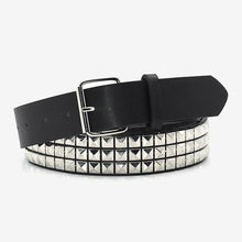 Load image into Gallery viewer, GAOKE Pyramid Fashion Rivet Belt Men&Women's