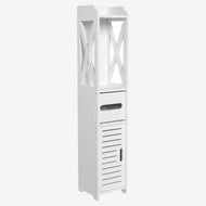 Cabinet White Wood Plastic Board Cupboard Shelf Tissue S