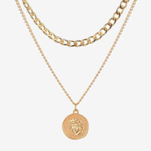 Carica l'immagine nel visualizzatore di Gallery, Women Steampunk Multi Layered Star Lock Pendant