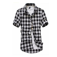 Load image into Gallery viewer, Red And Black Plaid New Summer Fashion